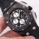 Perfect Replica Audemars Piguet Royal Oak Offshore Stainless Steel Case Black Steel Bezel 44mm Watch  (5)_th.jpg